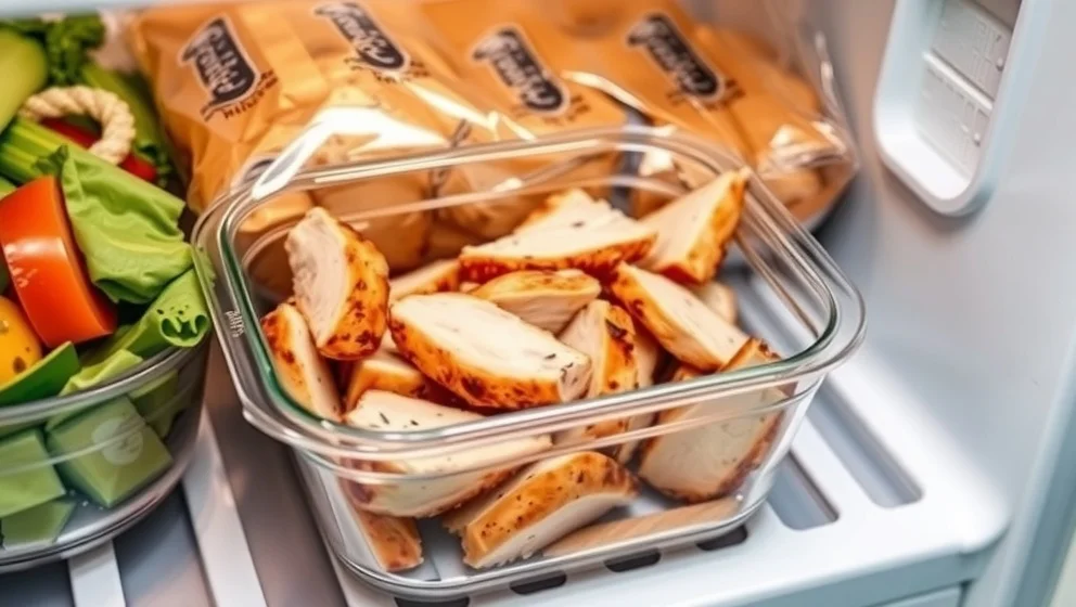 Hur länge håller grillad kyckling i kylen