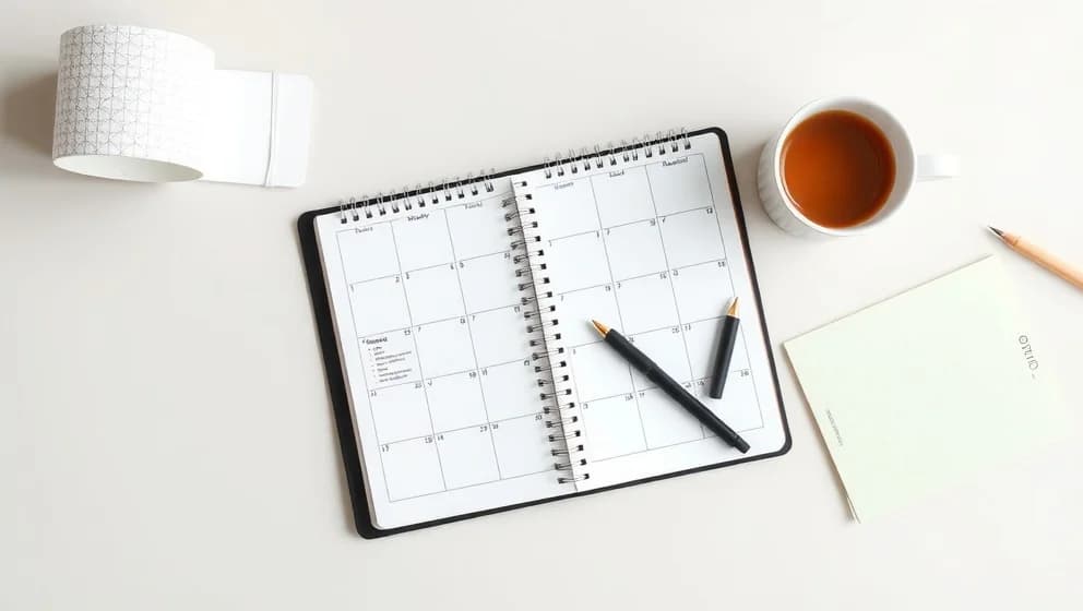 Kalender med veckor 2025