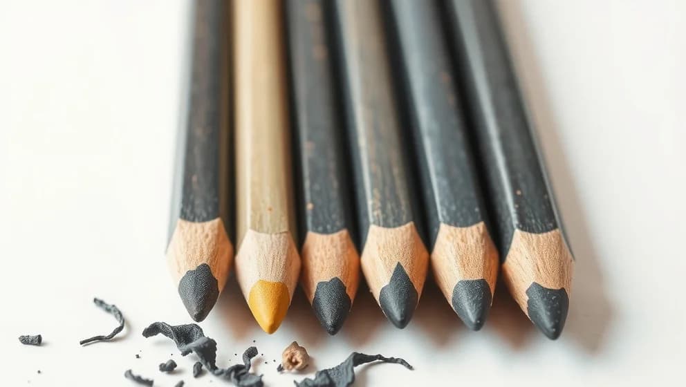 Vilken form av kol använder blyertspennor